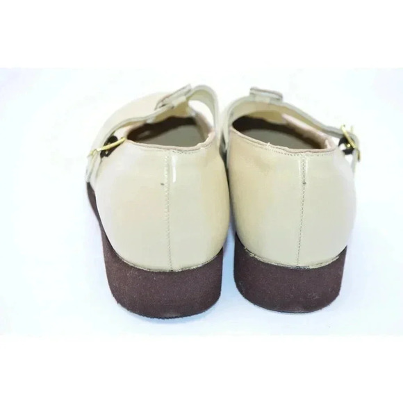 P. W. Minor Orthopedic Beige Buckle Mary Jane 6 B - Picture 5 of 8